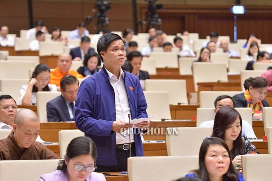 ĐBQH Ngọ Duy Hiểu - Phó Chủ tịch Tổng LĐLĐ Việt Nam. 